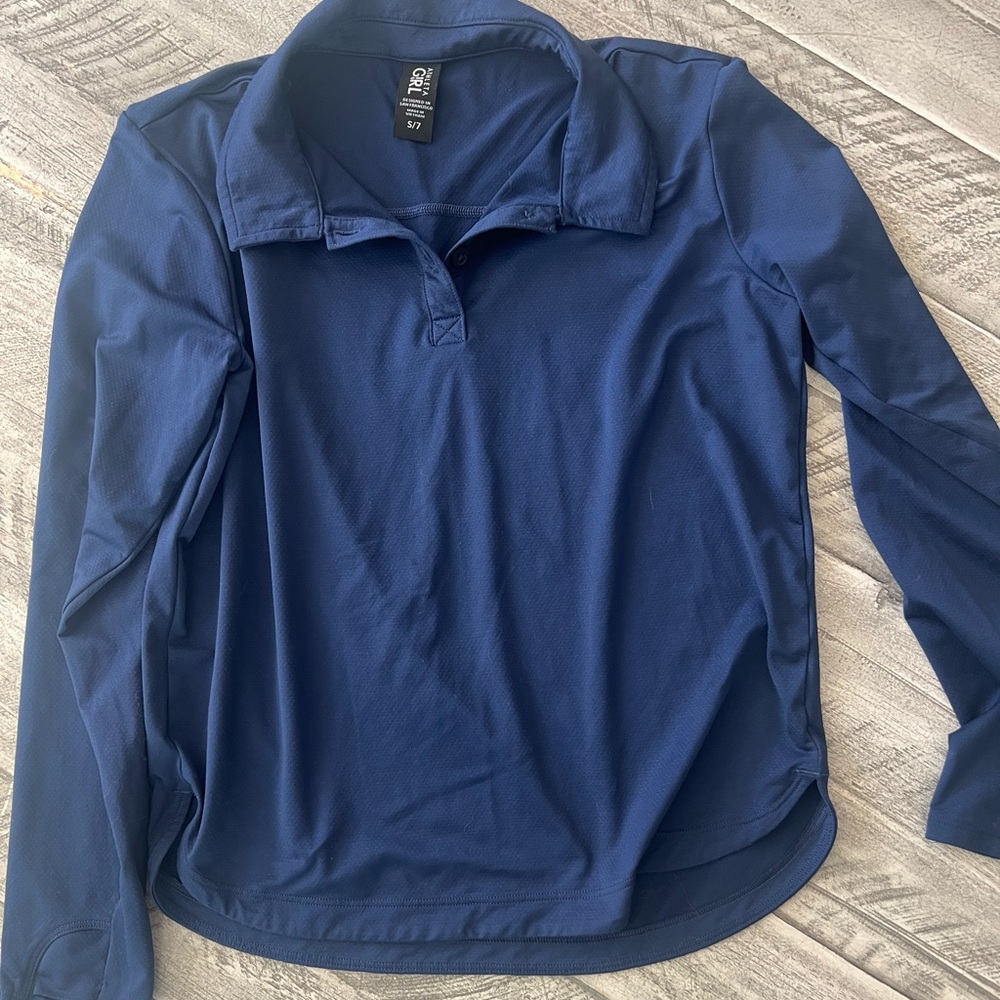 Athleta Girl Navy Top